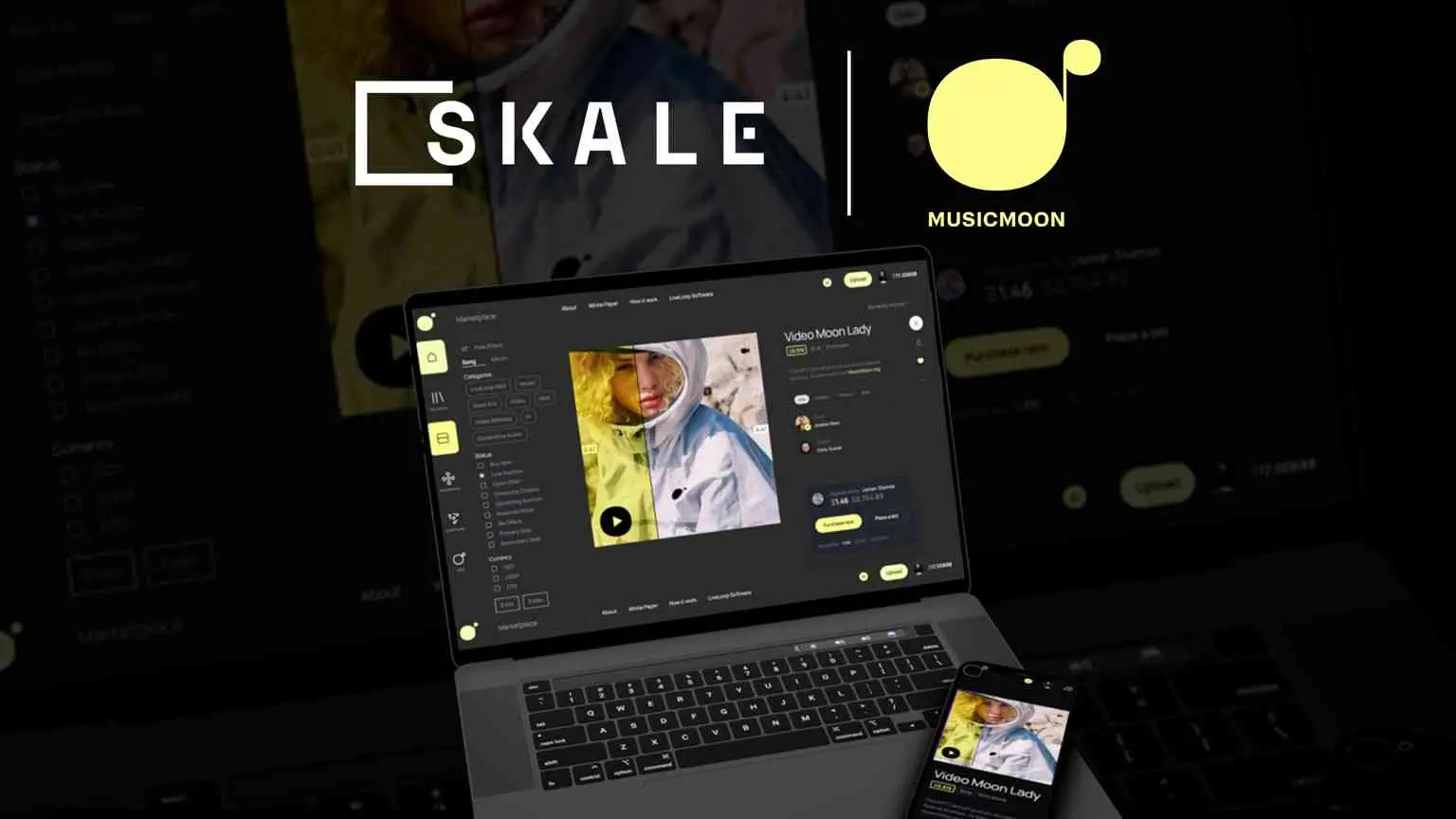 Empowering Artists Worldwide: MusicMoon Partners with SKALE for a Decentralized Music Evolution