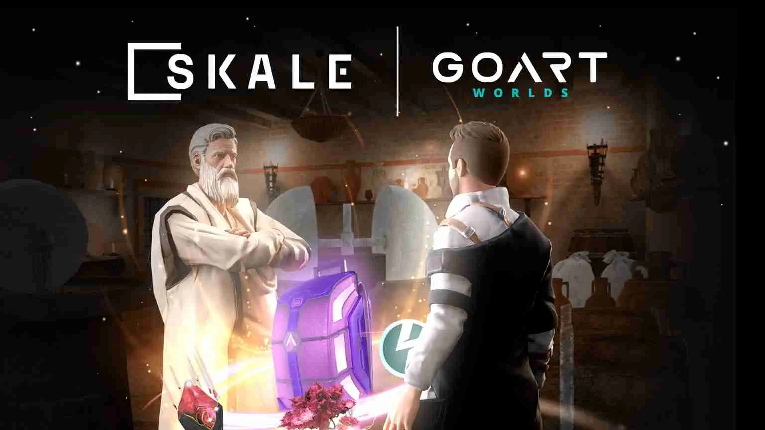 GoArt Worlds Partners with SKALE: Pioneering the Future of Augmented Reality and Digital Experiences
