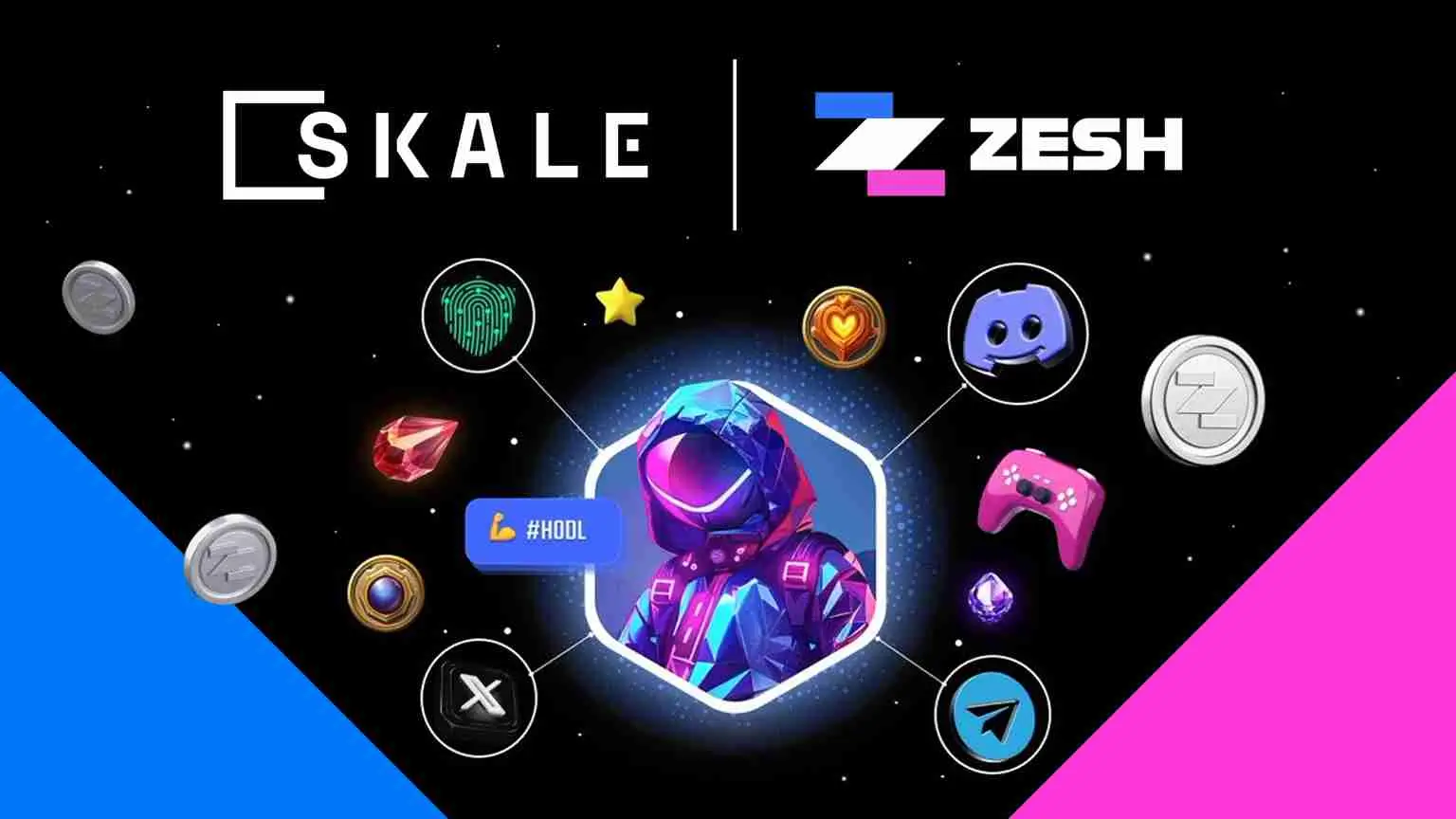 Zesh Partners with SKALE to Bring Gas-Free SocialFi to Web3