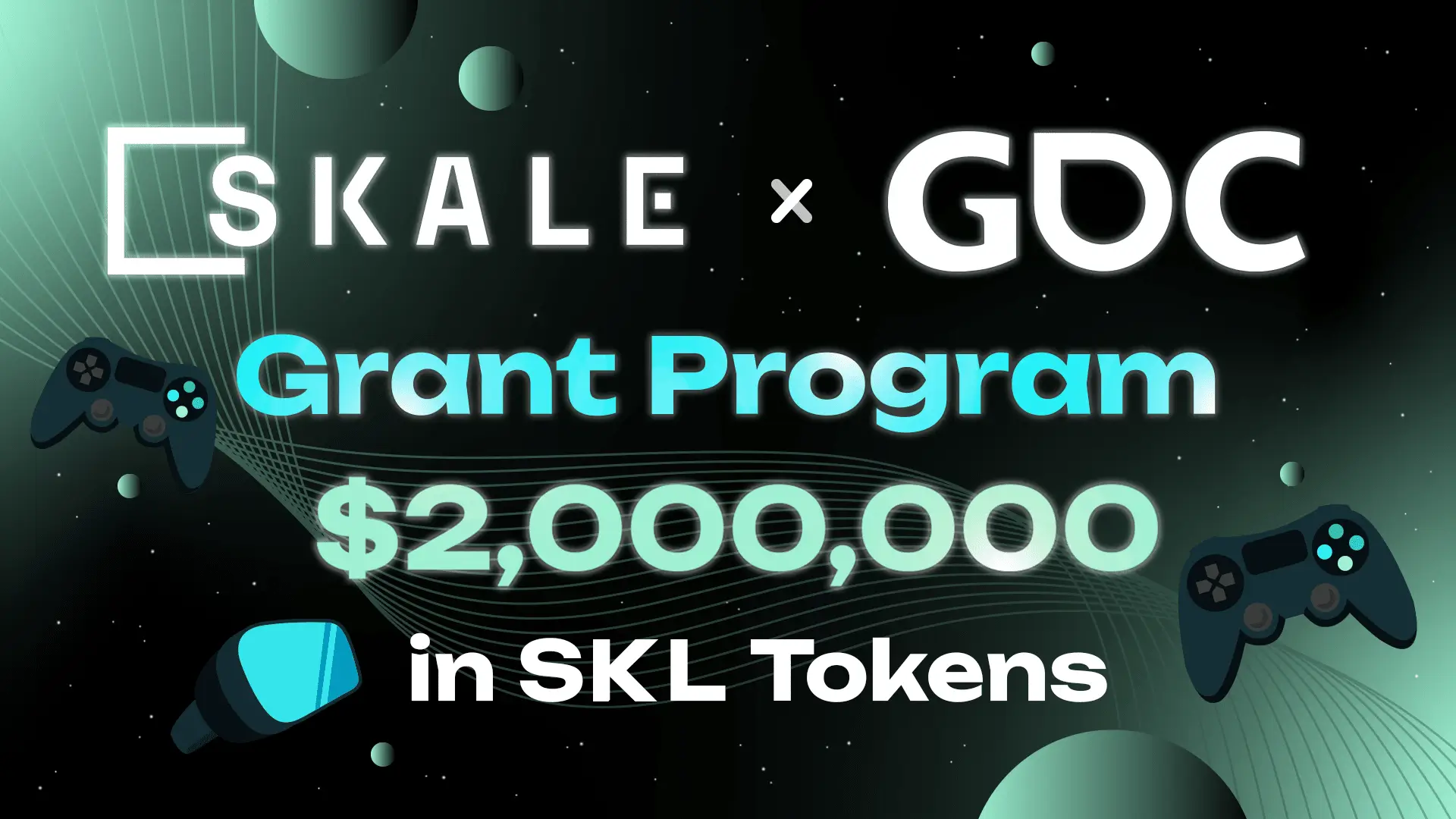 SKALE Announces $2 Million Grant for Gaming Projects at GDC | SKALE