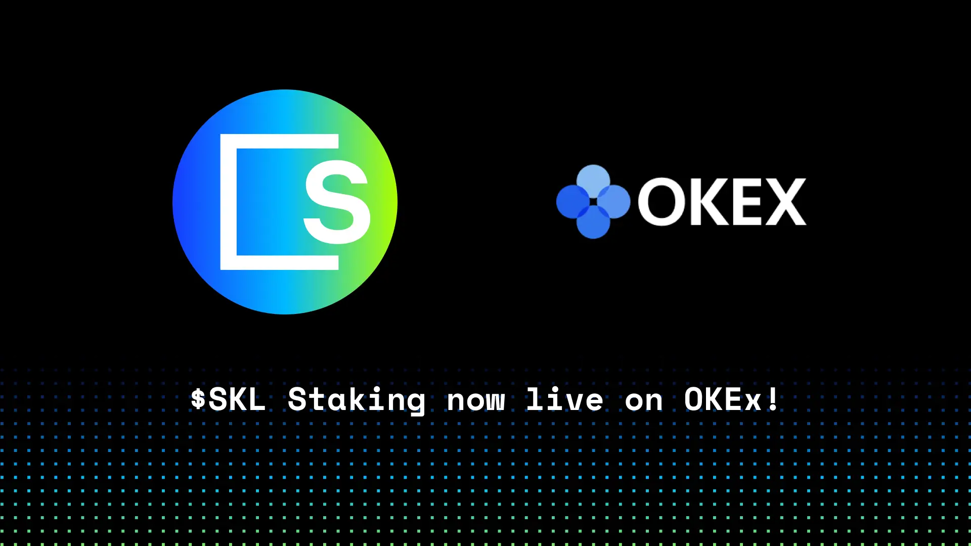 OKEx first exchange to launch SKL Staking | SKALE