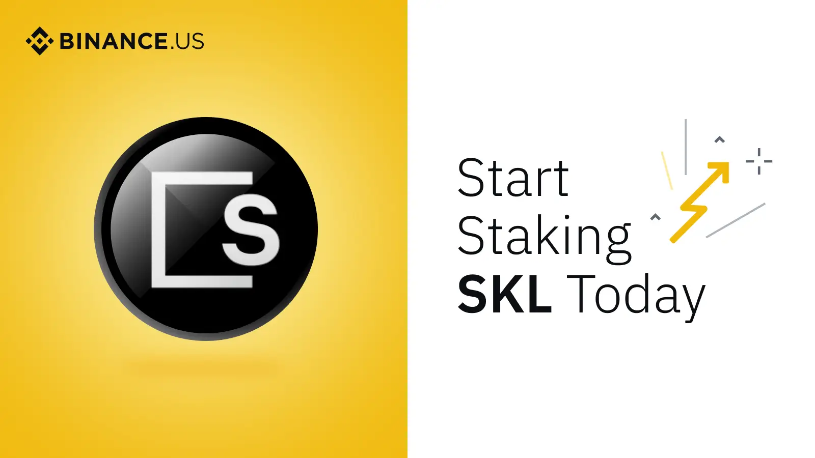Staking for $SKL is now available on Binance.US | SKALE