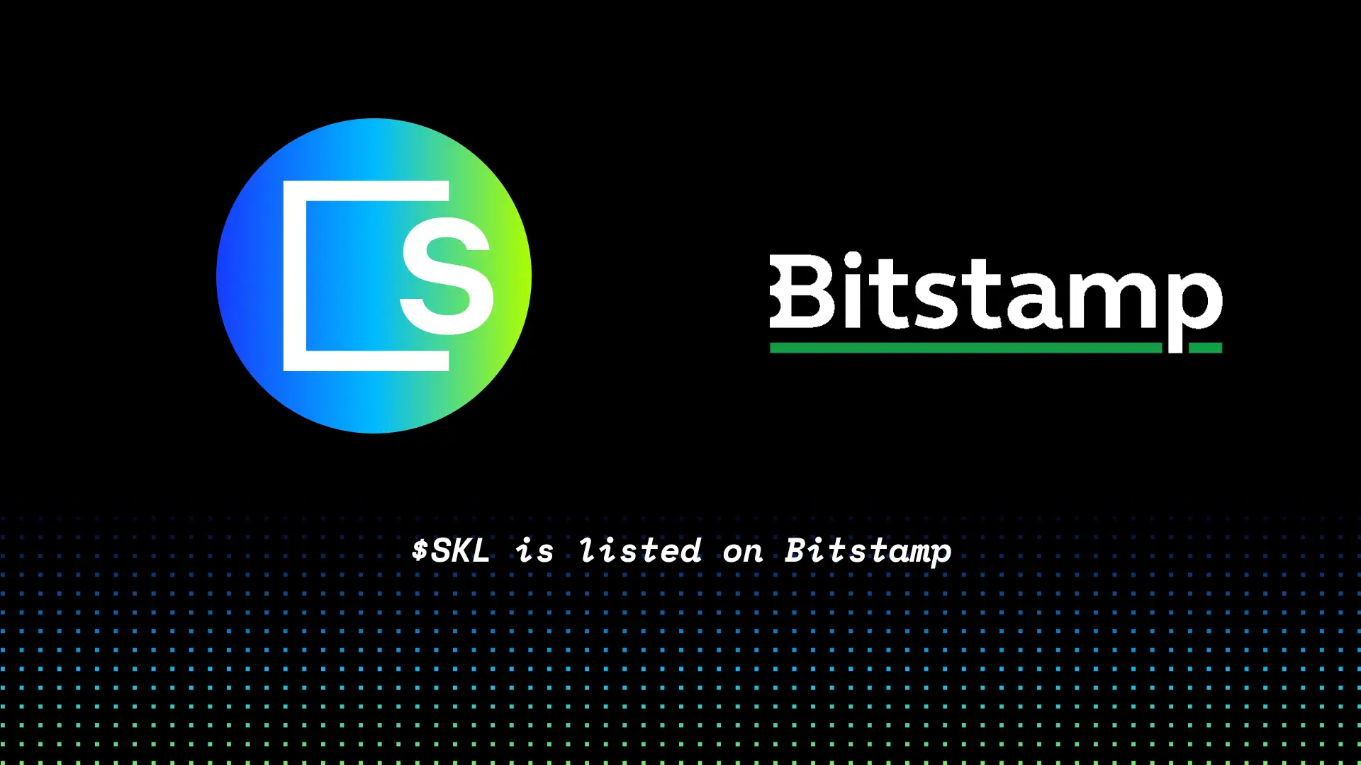 Bitstamp lists SKL | SKALE