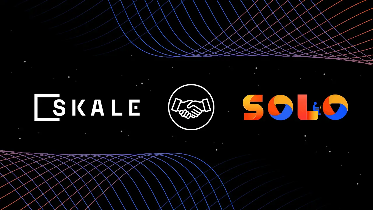 Empowering Education: Solo Network Partners with SKALE for a Gas-Free Blockchain Experience | SKALE
