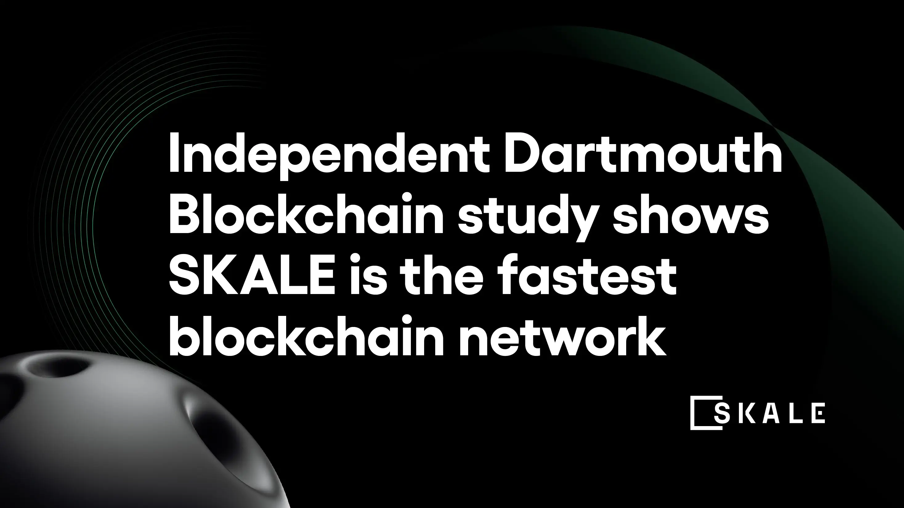 SKALE Tops Dartmouth Blockchain Study as the Fastest Blockchain Network | SKALE
