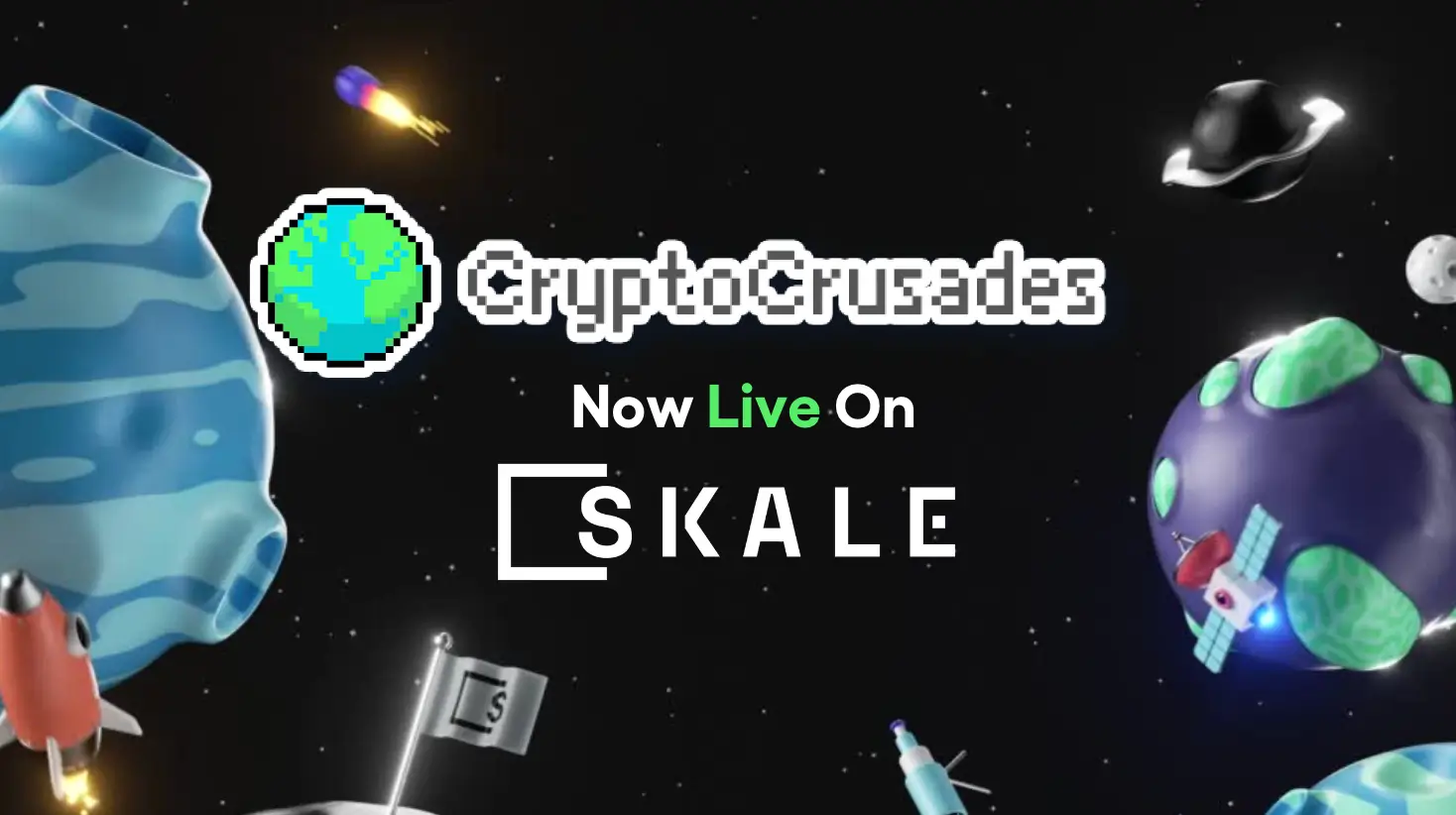 Experience High-Performance Gameplay with CryptoCrusades, SKALE’s First On-Chain Mobile Blockchain Game Now Available Worldwide | SKALE