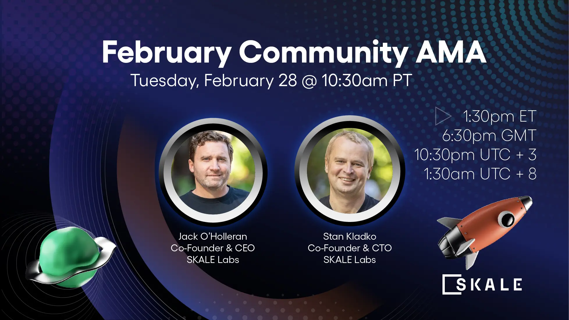 Tune into SKALE's upcoming February Community AMA | SKALE