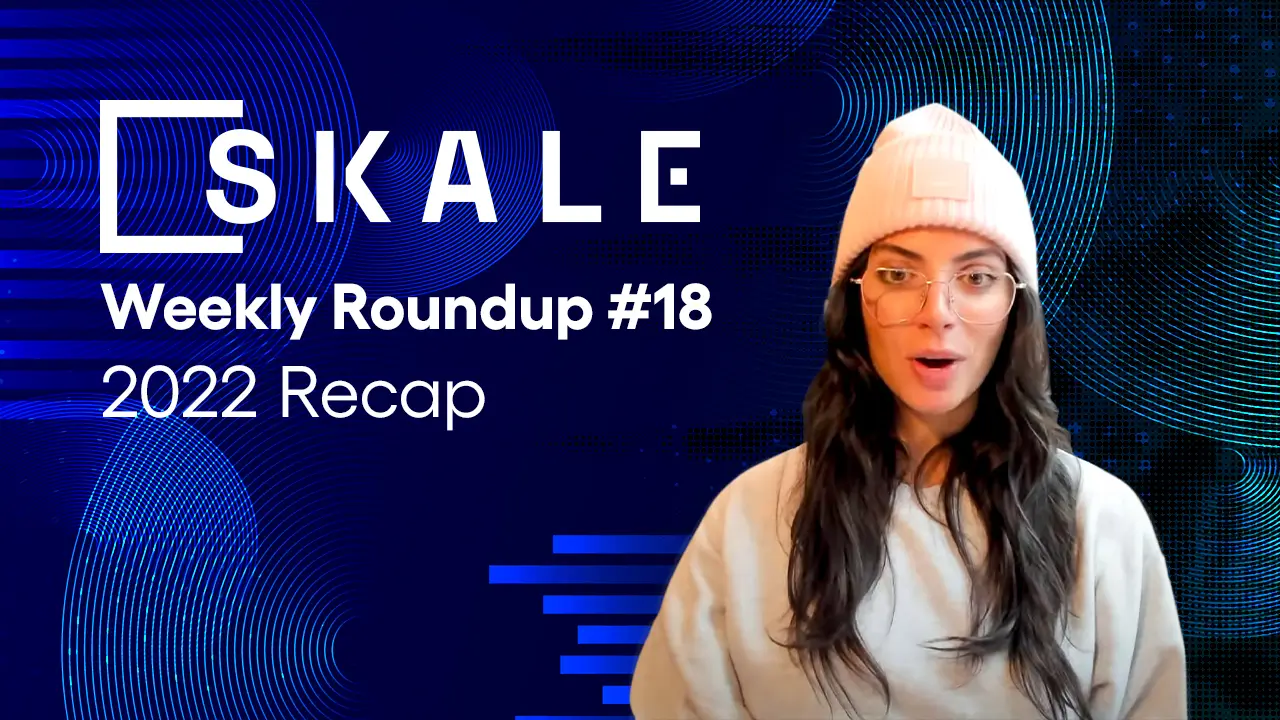 SKALE Weekly Roundup #18: 2022 Recap | SKALE