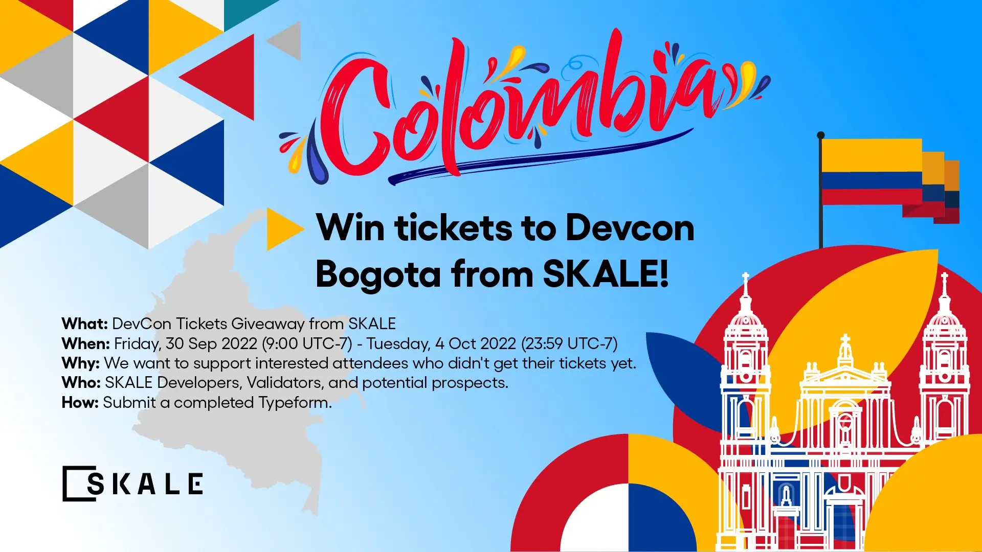 SKALE’s Devcon Bogota Ticket Giveaway | SKALE