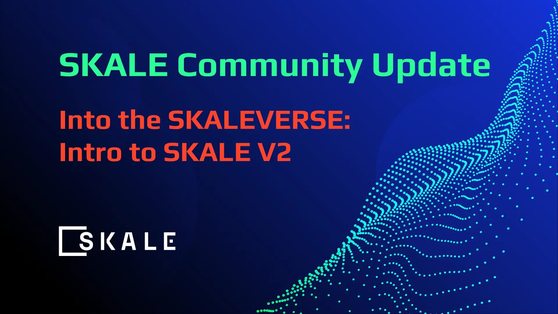 Into the SKALEVERSE: Introducing SKALE V2 | SKALE