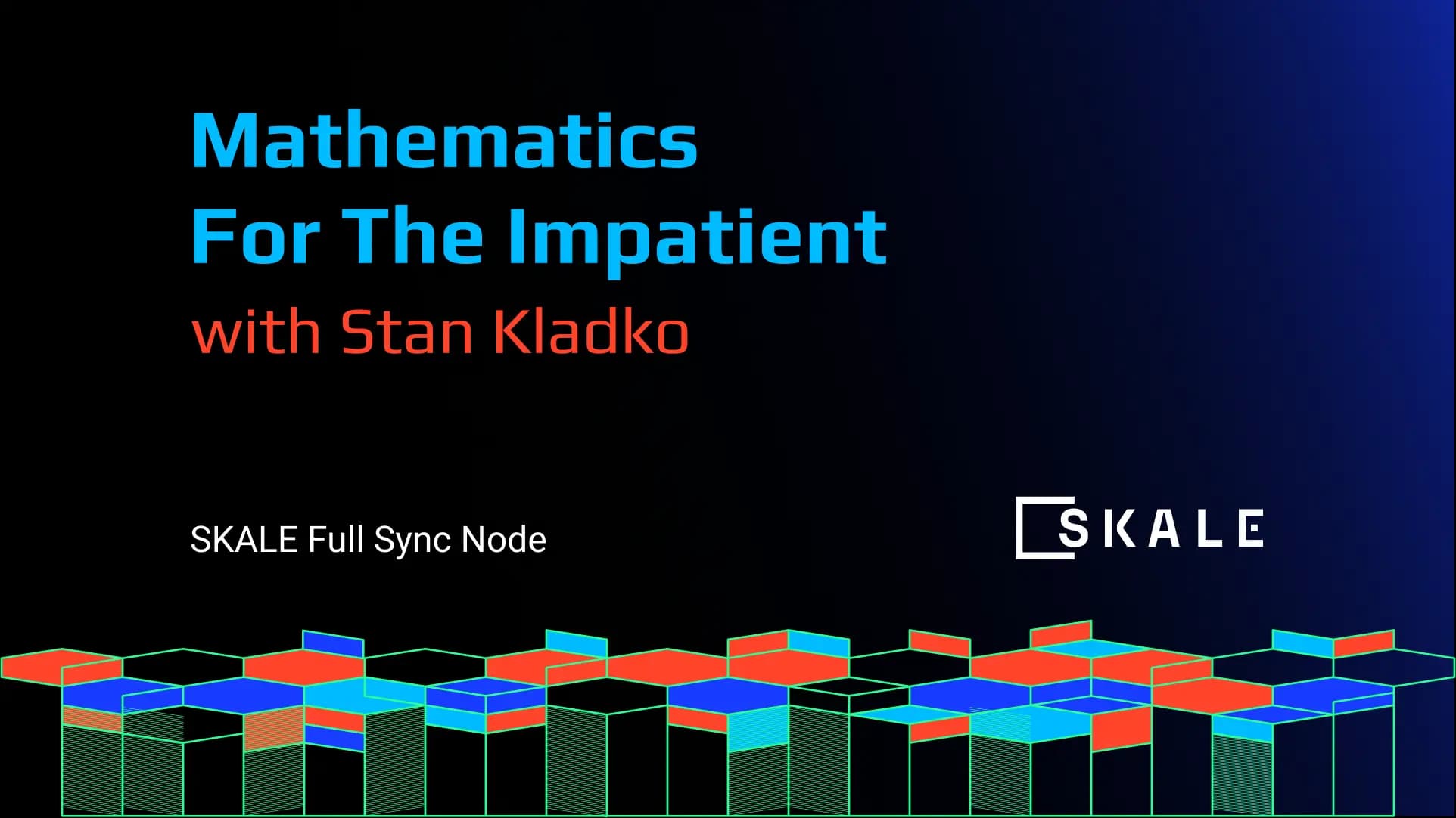 SKALE Full Sync Node - Math for the impatient | SKALE