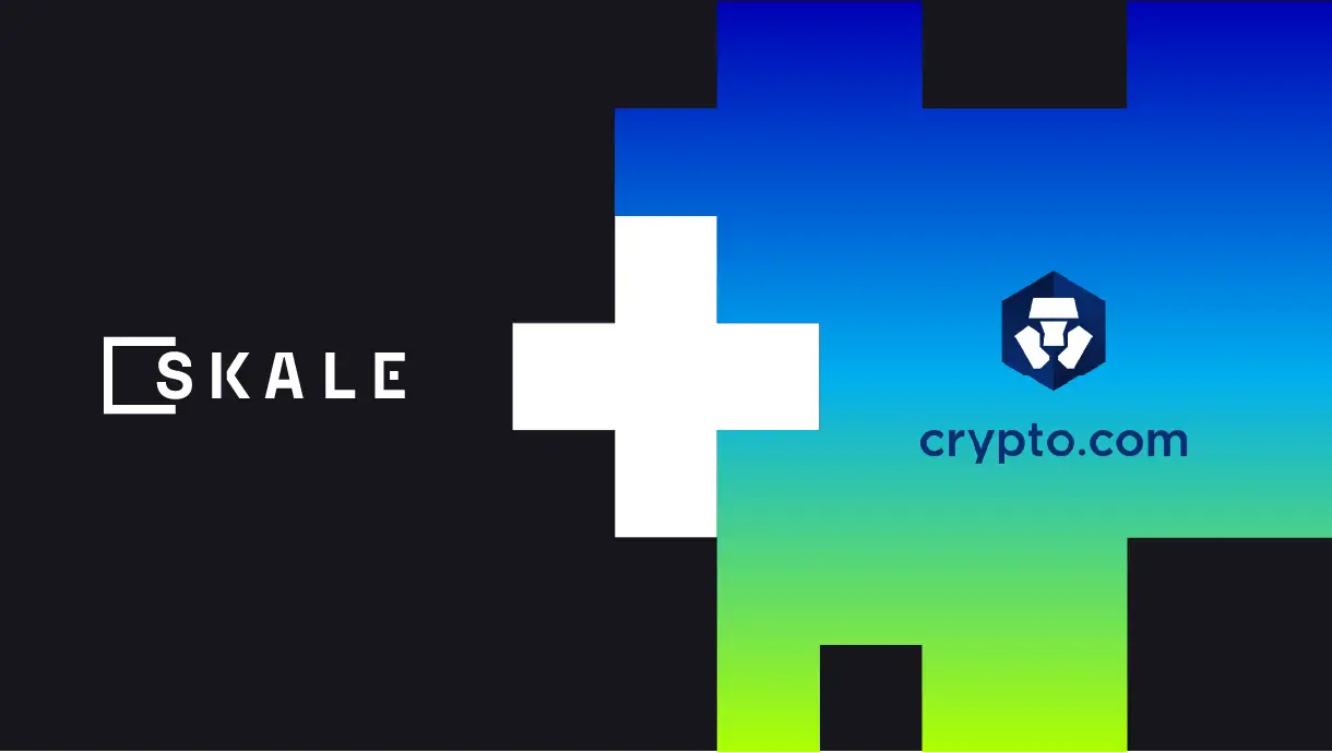 Crypto.com begins trading SKL | SKALE